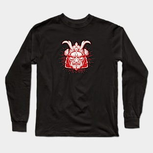 Japanese Samurai Mask Long Sleeve T-Shirt